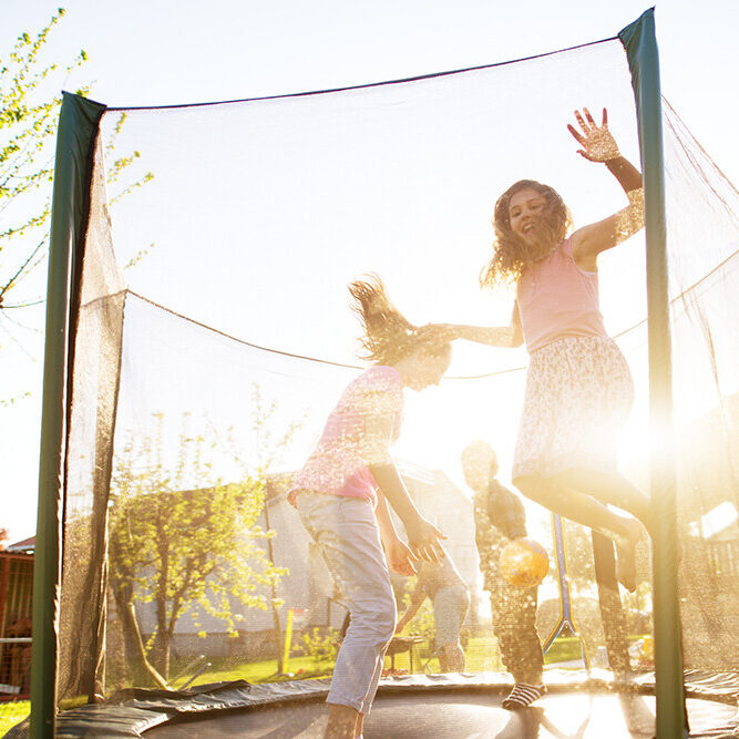 trampoline pads